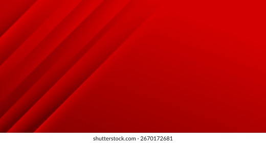 fundo de faixa vermelha dinâmica. fundo vermelho abstrato.