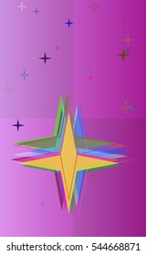 dynamic representation of cosmos and picture