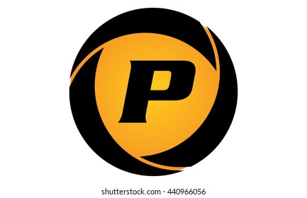 Dynamic Rotation Marketing Business Distribution Letter P