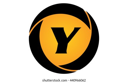 Dynamic Rotation Marketing Business Distribution Letter Y