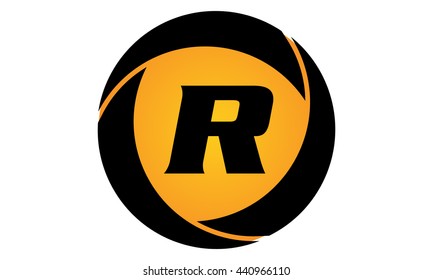 Dynamic Rotation Marketing Business Distribution Letter R