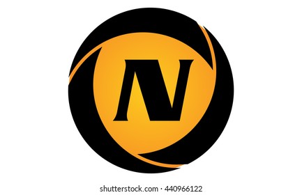 Dynamic Rotation Marketing Business Distribution Letter N