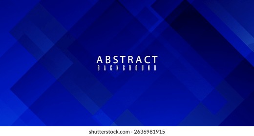 Dynamic Royal Blue Abstract Design