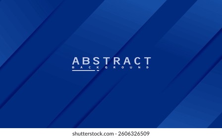 Dynamic royal blue gradient background with diagonal lines for presentations and sophisticated creative projects offering a clean and modern aesthetic appeal