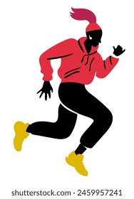 Dynamic Runner in Motion Vector