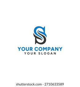 Logotipo S dinâmico simbolizando o sucesso e a excelência corporativa.