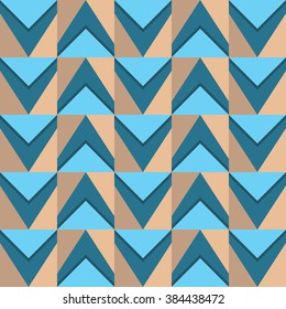 Dynamic seamless geometric pattern