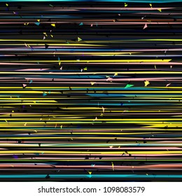 Dynamic seamless texture from lines and small particles. Abstract vector background for web page, banners backdrop, fabric, home decor, wrapping