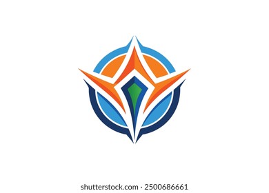 Dynamic Segments Of Colored Circle Brand Symbol