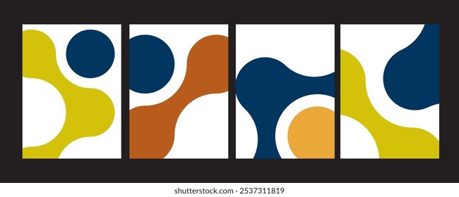 A dynamic set of modern color patterns featuring bold geometric shapes, fluid gradients, and vibrant hues. Designed to add a fresh, contemporary look to any project, these patterns are perfect for bac