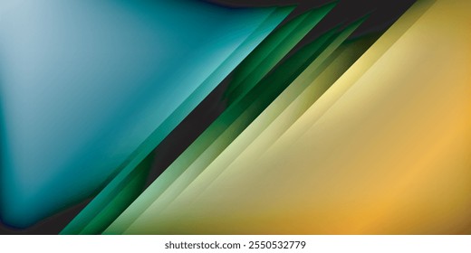 Dynamic shadow lines geometric shapes