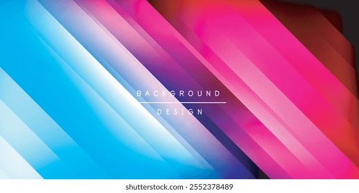 Dynamic shadow lines geometric shapes