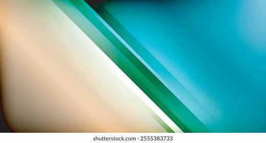 Dynamic shadow lines geometric shapes