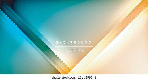 Dynamic shadow lines geometric shapes