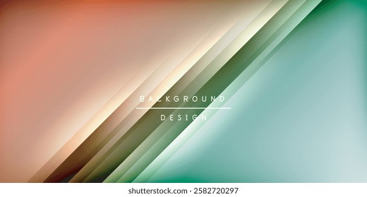 Dynamic shadow lines geometric shapes