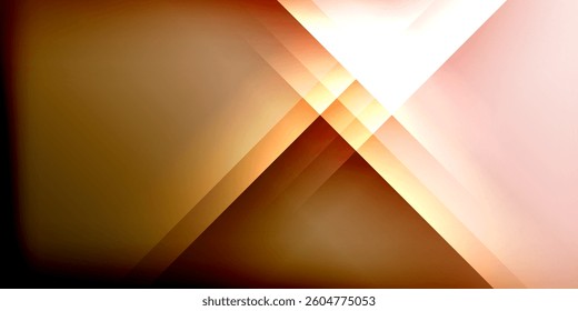 Dynamic shadow lines geometric shapes
