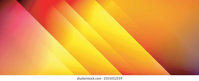 Dynamic shadow lines with gradient colors geometric background