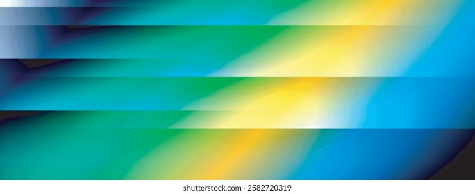 Dynamic shadow lines with gradient colors geometric background