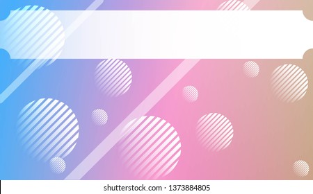 Dynamic shape background With Gradient Shape, Line, Circle, Space for Text. For Futuristic Ad, Booklets. Vector Illustration with Color Gradient