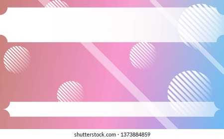 Dynamic shape background With Gradient Shape, Line, Circle, Space for Text. For Futuristic Ad, Booklets. Vector Illustration with Color Gradient