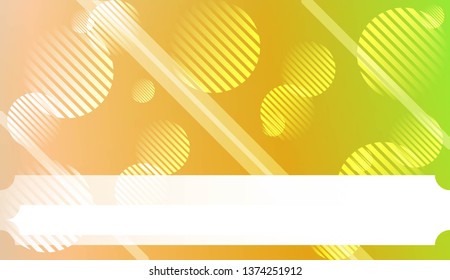Dynamic shape background With Gradient Shape, Line, Circle, Space for Text. For Futuristic Ad, Booklets. Vector Illustration with Color Gradient