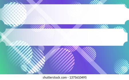 Dynamic shape background With Gradient Shape, Line, Circle, Space for Text. For Futuristic Ad, Booklets. Vector Illustration with Color Gradient