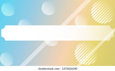 Dynamic shape background With Gradient Shape, Line, Circle, Space for Text. For Futuristic Ad, Booklets. Vector Illustration with Color Gradient