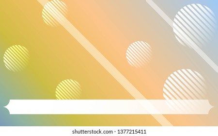 Dynamic shape background With Gradient Shape, Line, Circle, Space for Text. For Futuristic Ad, Booklets. Vector Illustration with Color Gradient