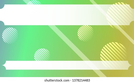 Dynamic shape background With Gradient Shape, Line, Circle, Space for Text. For Futuristic Ad, Booklets. Vector Illustration with Color Gradient