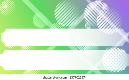 Dynamic shape background With Gradient Shape, Line, Circle, Space for Text. For Futuristic Ad, Booklets. Vector Illustration with Color Gradient