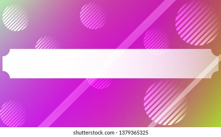Dynamic shape background With Gradient Shape, Line, Circle, Space for Text. For Futuristic Ad, Booklets. Vector Illustration with Color Gradient