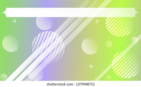 Dynamic shape background With Gradient Shape, Line, Circle, Space for Text. For Futuristic Ad, Booklets. Vector Illustration with Color Gradient
