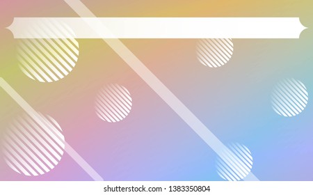 Dynamic shape background With Gradient Shape, Line, Circle, Space for Text. For Futuristic Ad, Booklets. Vector Illustration with Color Gradient