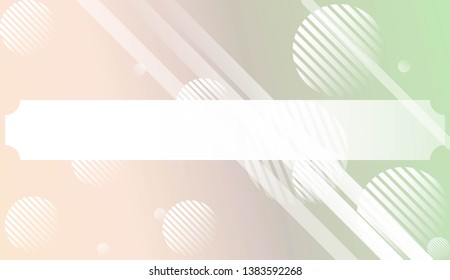 Dynamic shape background With Gradient Shape, Line, Circle, Space for Text. For Futuristic Ad, Booklets. Vector Illustration with Color Gradient
