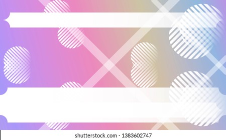 Dynamic shape background With Gradient Shape, Line, Circle, Space for Text. For Futuristic Ad, Booklets. Vector Illustration with Color Gradient