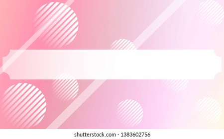 Dynamic shape background With Gradient Shape, Line, Circle, Space for Text. For Futuristic Ad, Booklets. Vector Illustration with Color Gradient