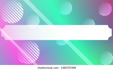 Dynamic shape background With Gradient Shape, Line, Circle, Space for Text. For Futuristic Ad, Booklets. Vector Illustration with Color Gradient