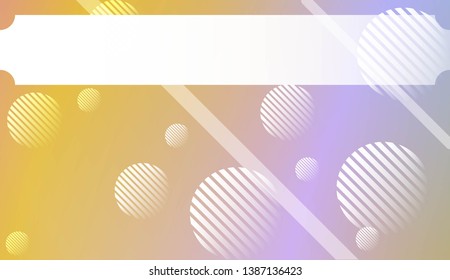 Dynamic shape background With Gradient Shape, Line, Circle, Space for Text. For Futuristic Ad, Booklets. Vector Illustration with Color Gradient