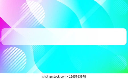 Dynamic shape background With Wave Gradient Shape, Line, Circle, Space for Text. For Futuristic Ad, Booklets. Vector Illustration.