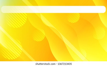 Dynamic shape background With Wave Gradient Shape, Line, Circle, Space for Text. For Futuristic Ad, Booklets. Vector Illustration.
