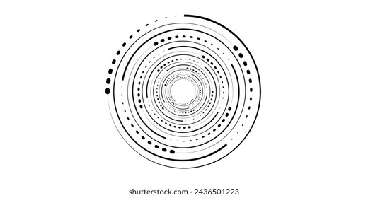 Dynamic shape composition. Minimal geometric background. Vector template design. Abstract Modern Line.