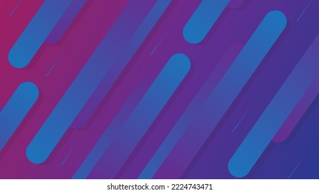 Dynamic Shape Gradient Abstract Background for Wallpaper, Landing Page or Web Banner. Eps 10 Editable Vector