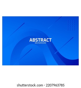 Dynamic shapes of abstract liquid blue color background. Eps 10 vector