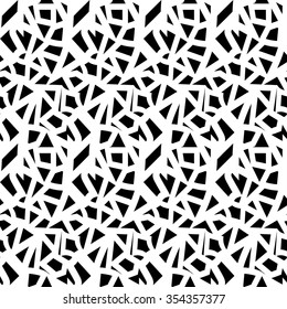 Dynamic shapes background.Seamless pattern. Vector.
