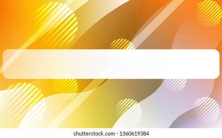 Dynamic shapes composition with Abstract Shiny Waves, Lines, Circle, Space for Text. For Template Cell Phone Backgrounds, Landing Page. Vector Illustration.