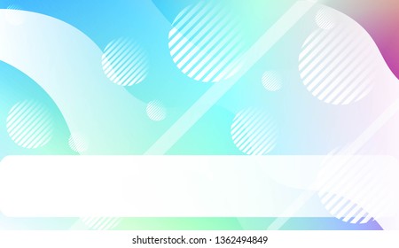 Dynamic shapes composition with Abstract Shiny Waves, Lines, Circle, Space for Text. For Template Cell Phone Backgrounds, Landing Page. Vector Illustration.