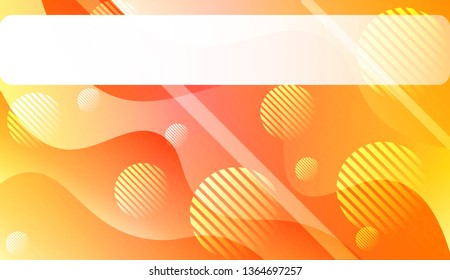 Dynamic shapes composition with Abstract Shiny Waves, Lines, Circle, Space for Text. For Template Cell Phone Backgrounds, Landing Page. Vector Illustration.