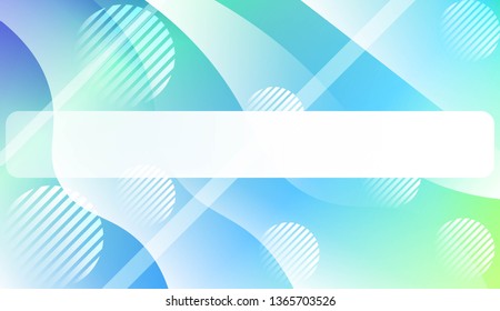 Dynamic shapes composition with Abstract Shiny Waves, Lines, Circle, Space for Text. For Template Cell Phone Backgrounds, Landing Page. Vector Illustration.