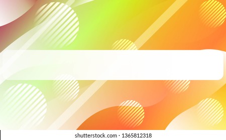 Dynamic shapes composition with Abstract Shiny Waves, Lines, Circle, Space for Text. For Template Cell Phone Backgrounds, Landing Page. Vector Illustration.