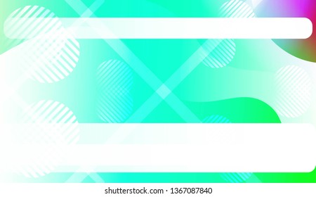 Dynamic shapes composition with Abstract Shiny Waves, Lines, Circle, Space for Text. For Template Cell Phone Backgrounds, Landing Page. Vector Illustration.